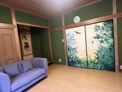 【襖絵第二弾を描きました】