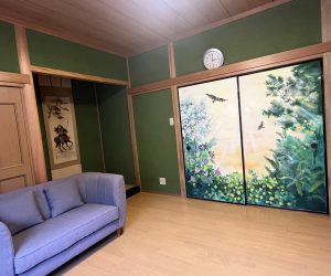 【襖絵第二弾を描きました】